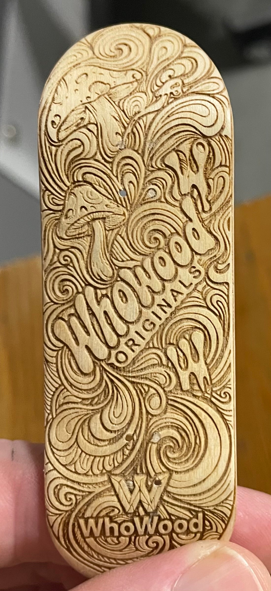 WhoWood Fingerboard 🛹 | Mushroom Envy - 32mm