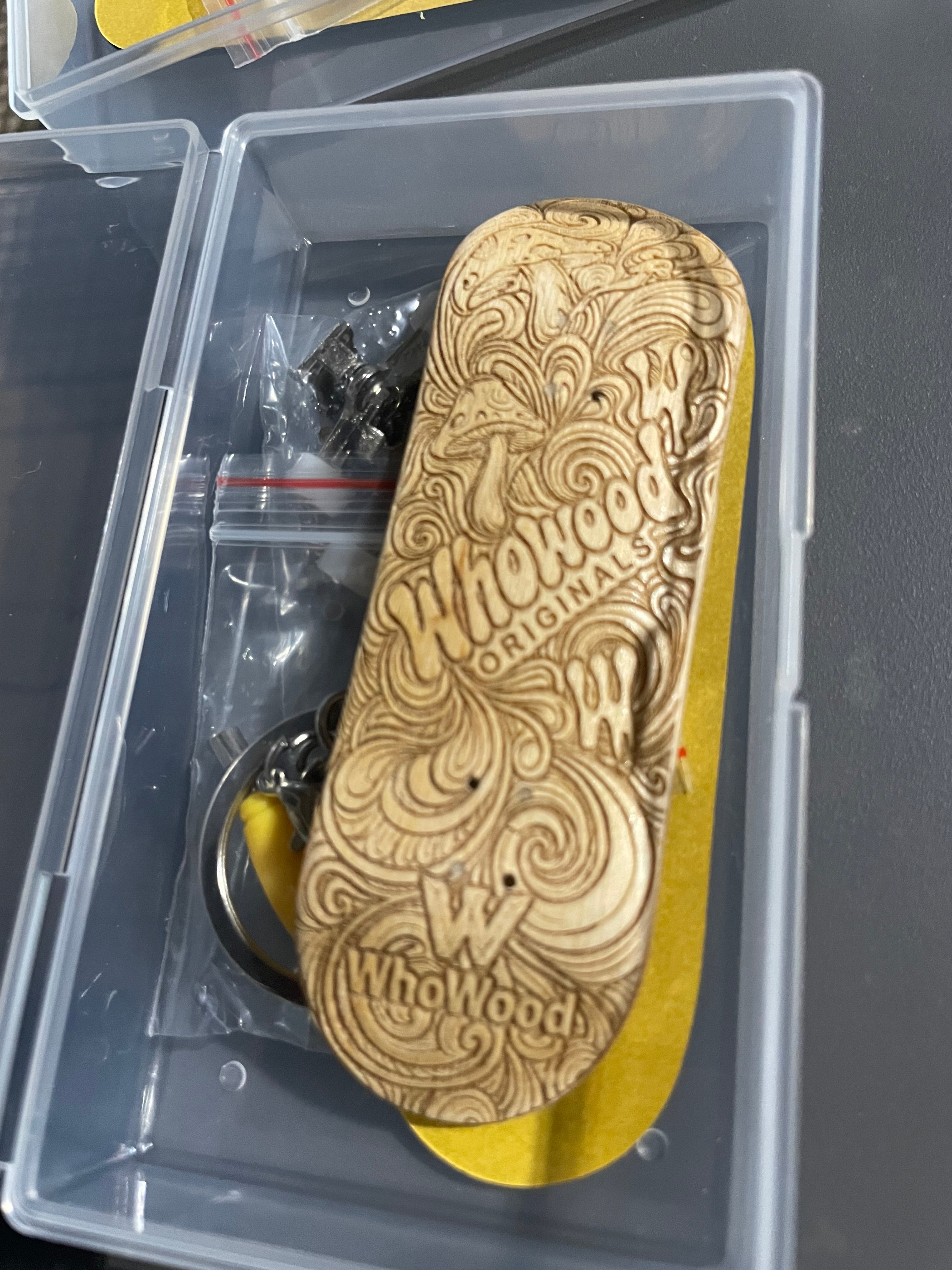 WhoWood Fingerboard 🛹 | Mushroom Envy - 32mm