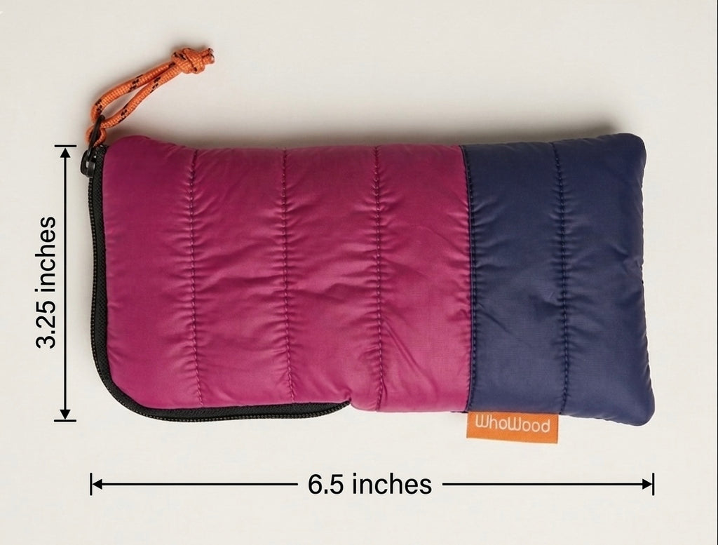 WhoWood | Mini Sleeping Bag | Insulated Travel Pouch