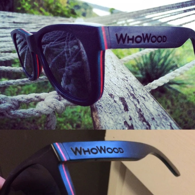Kickflip Stash Wood Black Red
